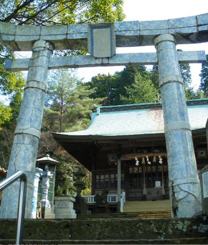 有田焼の地、有田の陶山神社 鳥居