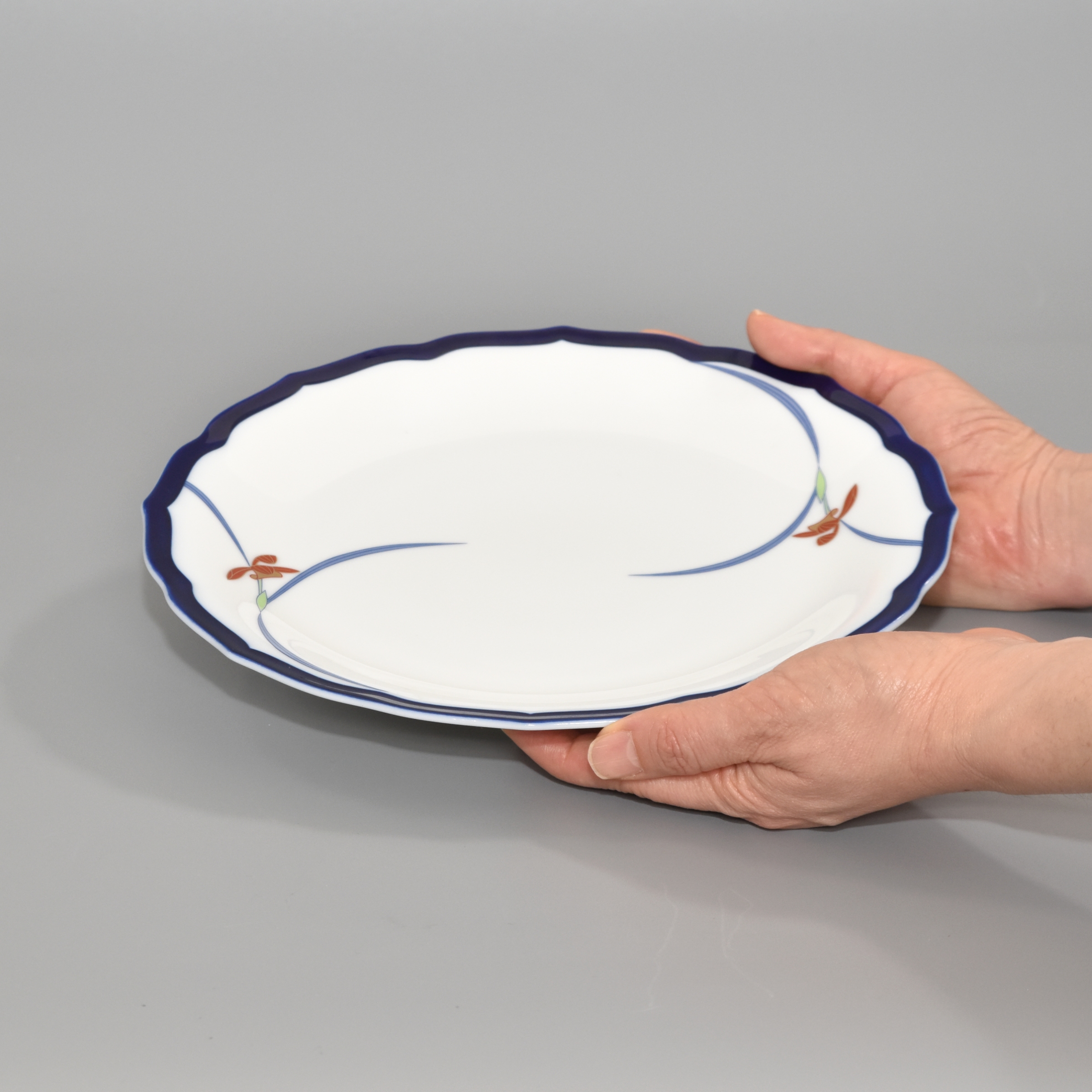 （オーキッドレース）ディナー皿（径25cm）4