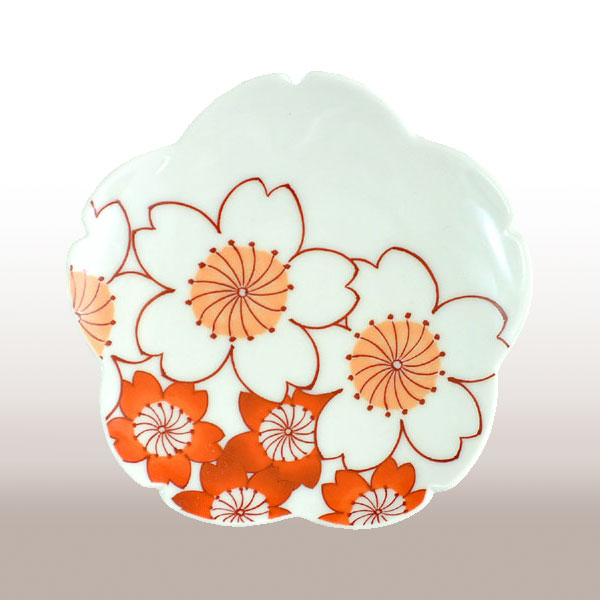 桜）豆皿一枚«小皿(〜13ｃｍ)|有田焼の老舗 香蘭社
