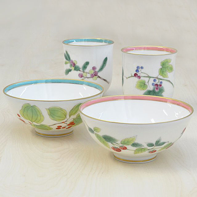 香蘭社 茶碗 湯呑みセット - 食器