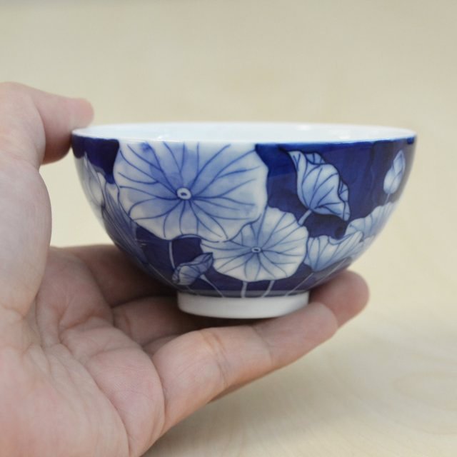 （染付蓮文）高級茶器セット5