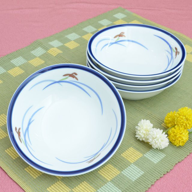 オーキッドブルーム）ペアディーププレート«中皿(14ｃｍ〜)|有田焼の老舗 香蘭社