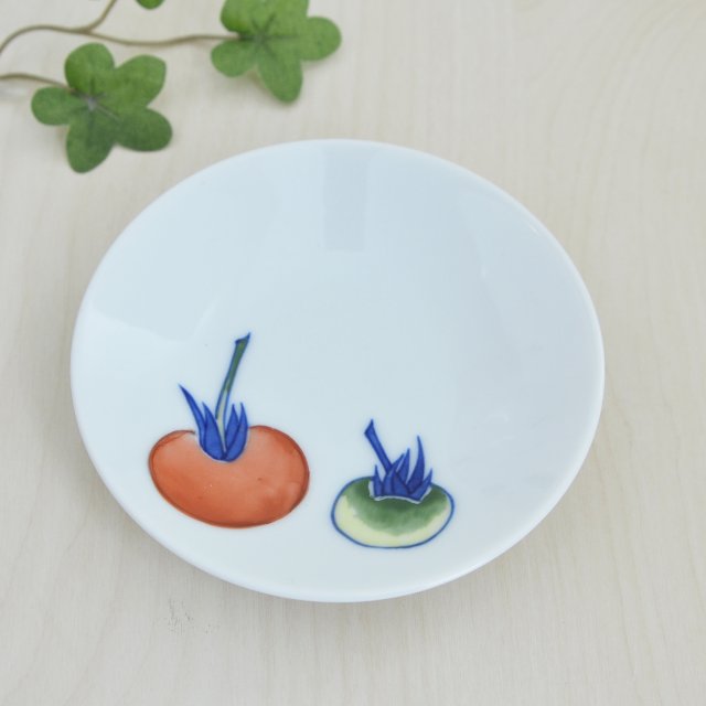 とまと 豆皿 豆皿コレクション 有田焼の老舗 香蘭社