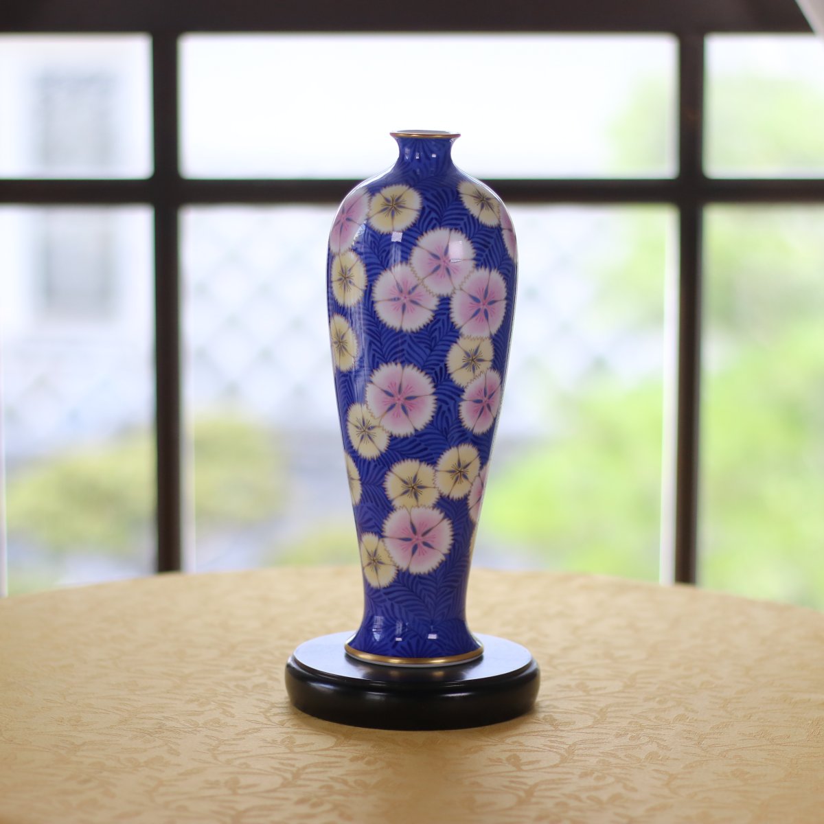 染錦撫子文）花瓶«花瓶|有田焼の老舗 香蘭社