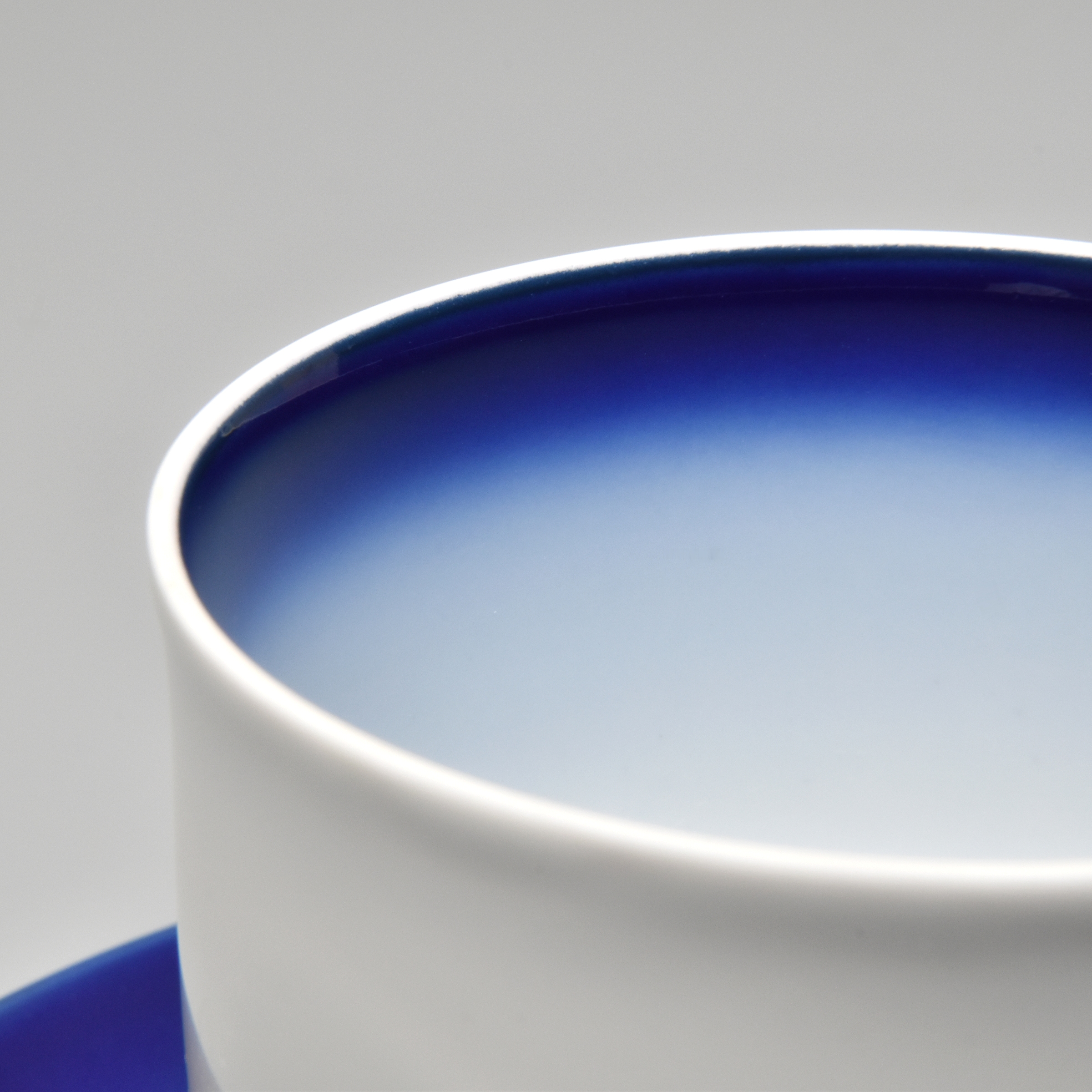 （コバルトラインW）コーヒー碗皿«カップ＆ソーサー|有田焼の老舗 香蘭社