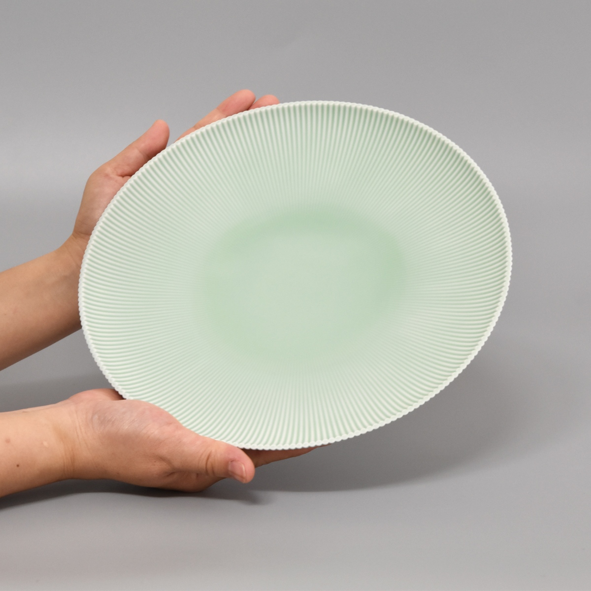 （ピンストライプ・NX）大皿（径26.5cm）4
