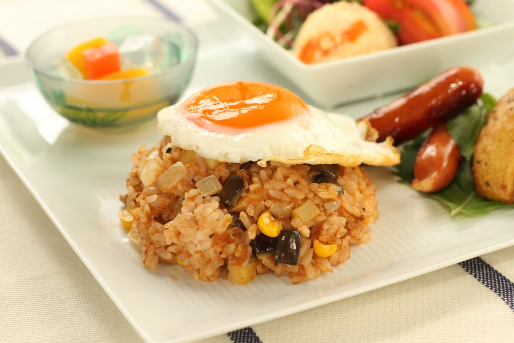 ドライカレー風混ぜごはんの作り方