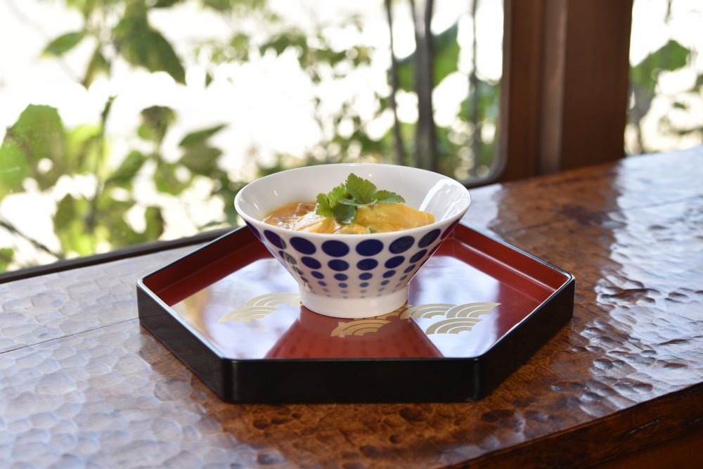 家の冷蔵庫にある野菜で、とろとろたまご煮
