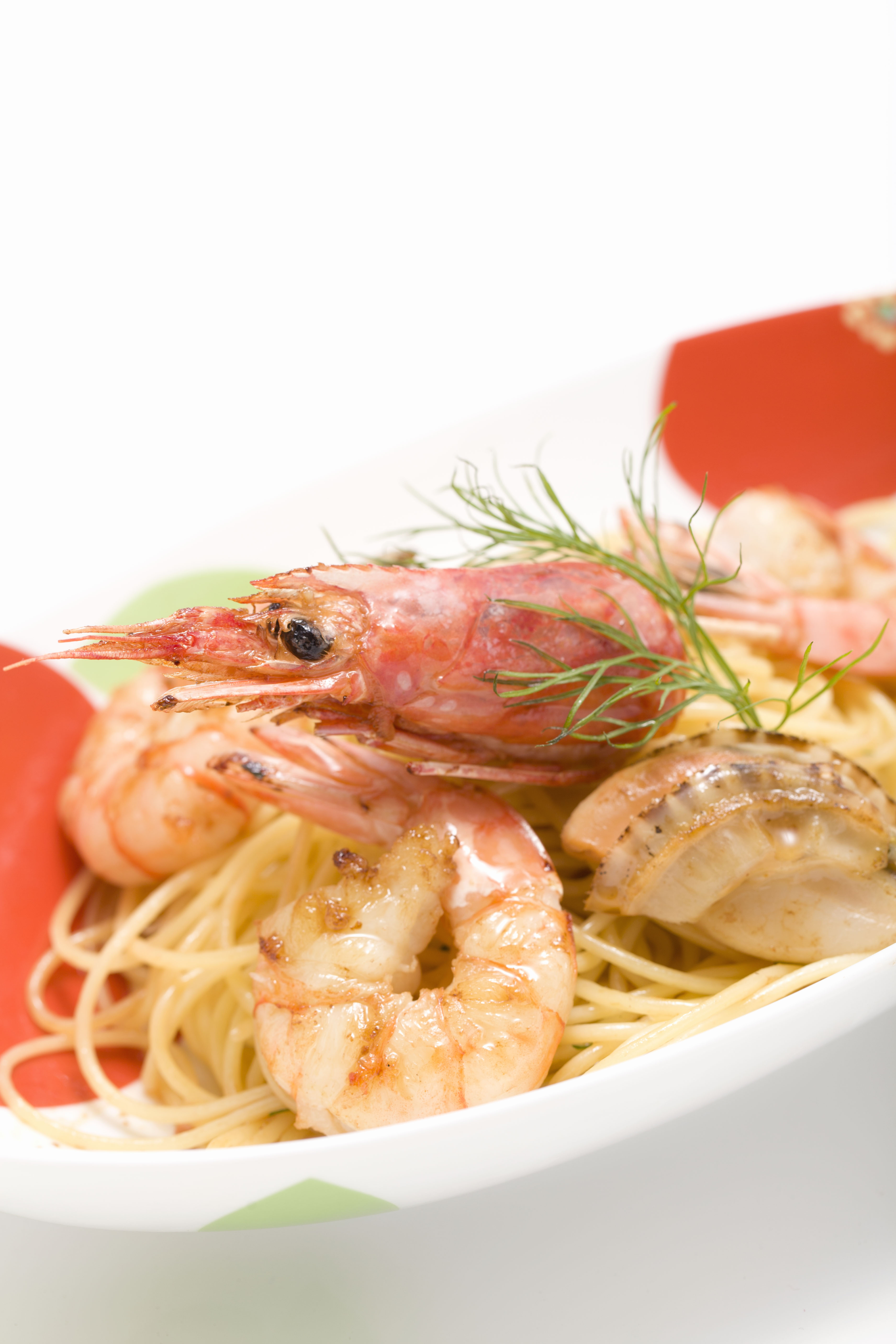 花つばきに合わせたHappy海鮮パスタレシピ♪の作り方