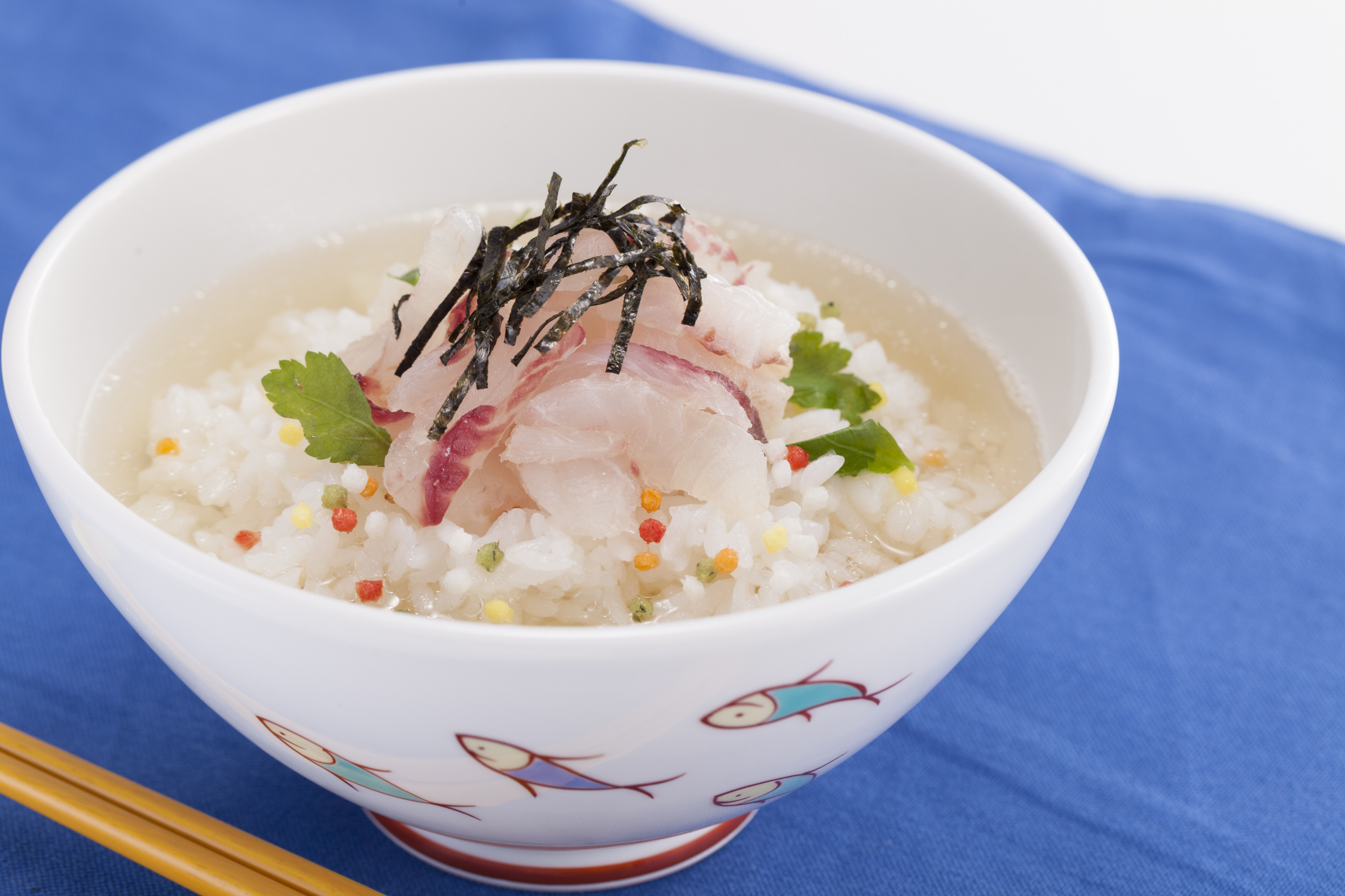 端午の節句を祝う「鯛茶漬け」