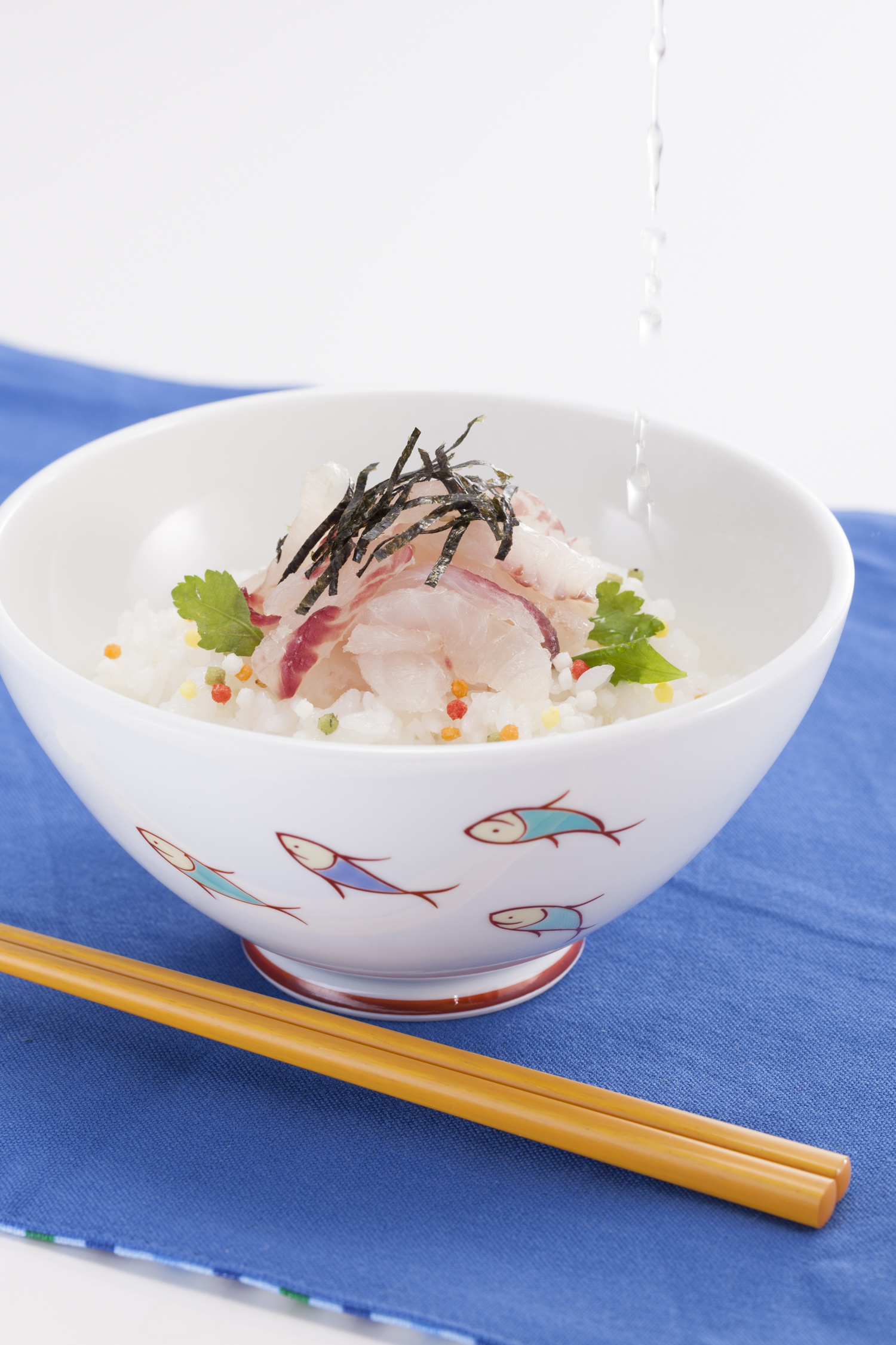 端午の節句を祝う「鯛茶漬け」の作り方