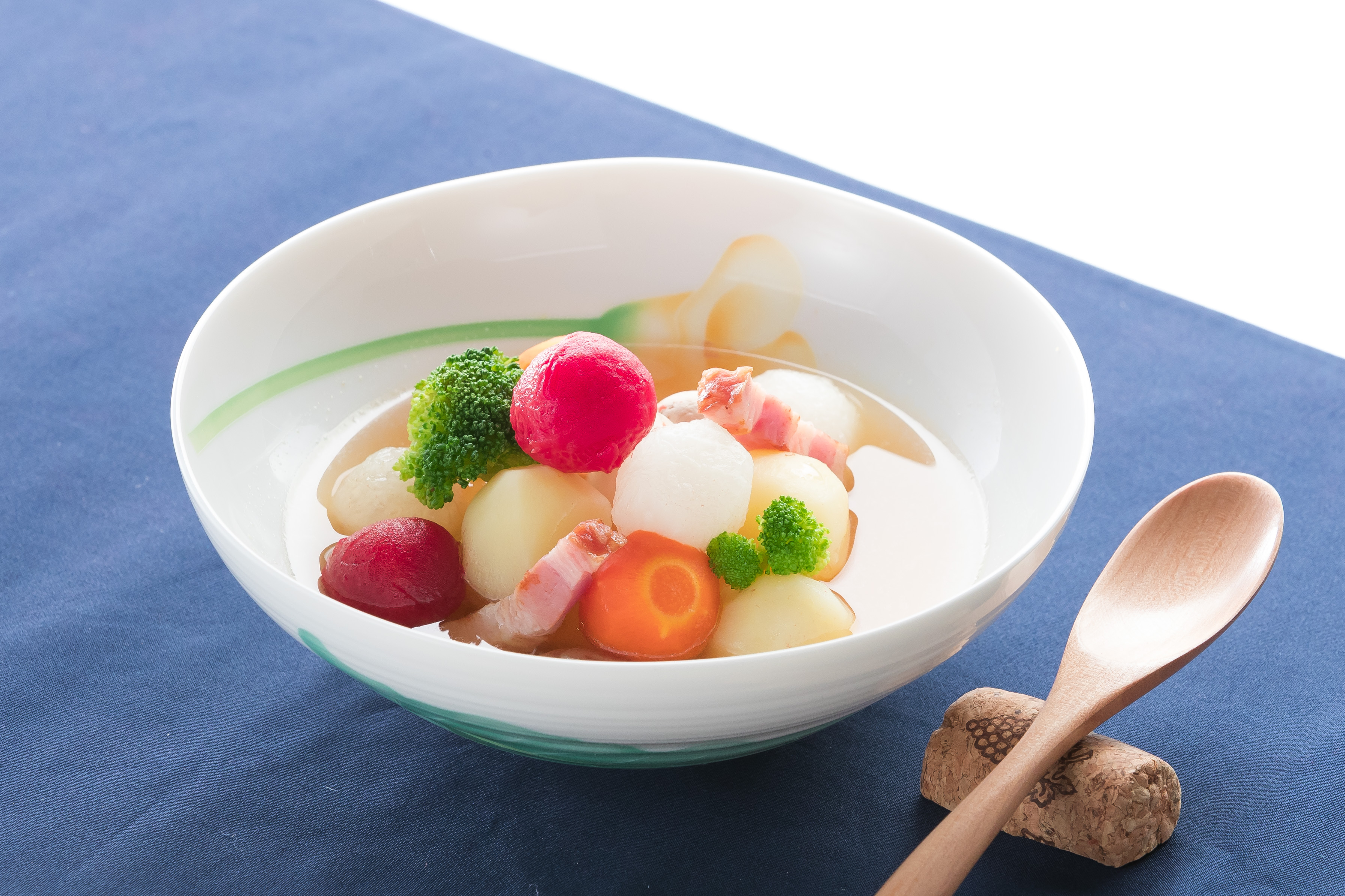 まんまる野菜のころころスープ♪