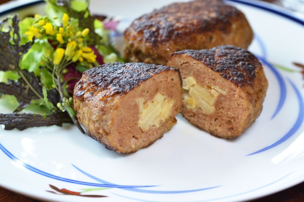 端午の節句に春のごちそうハンバーグの作り方