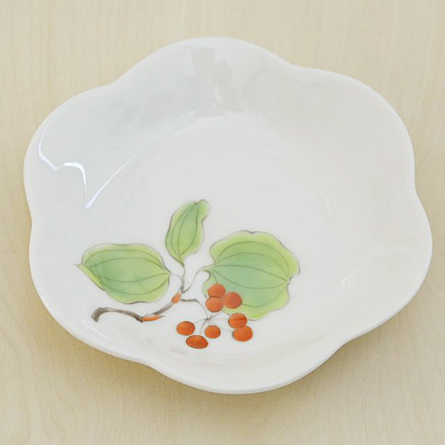 （山だより）小皿（11cm) 5枚セット3