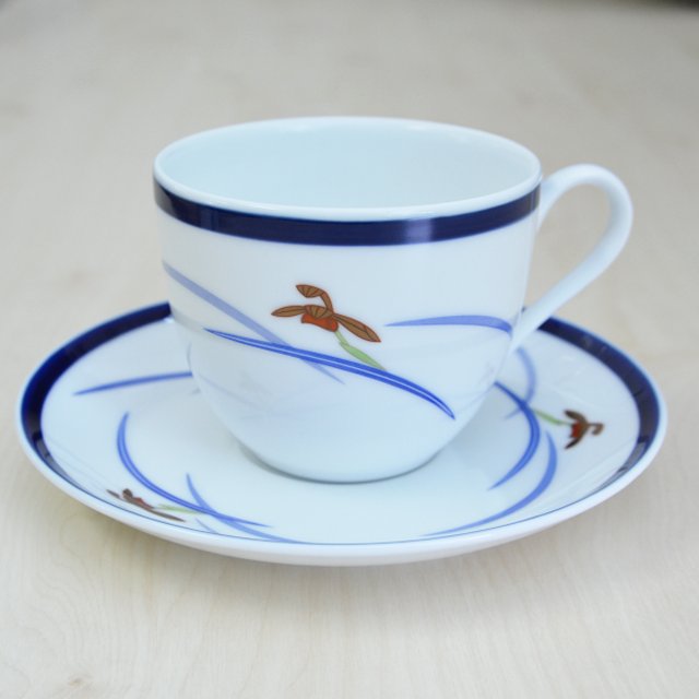 （オーキッドブルーム）コーヒーカップ＆ソーサー（単品・箱なし）