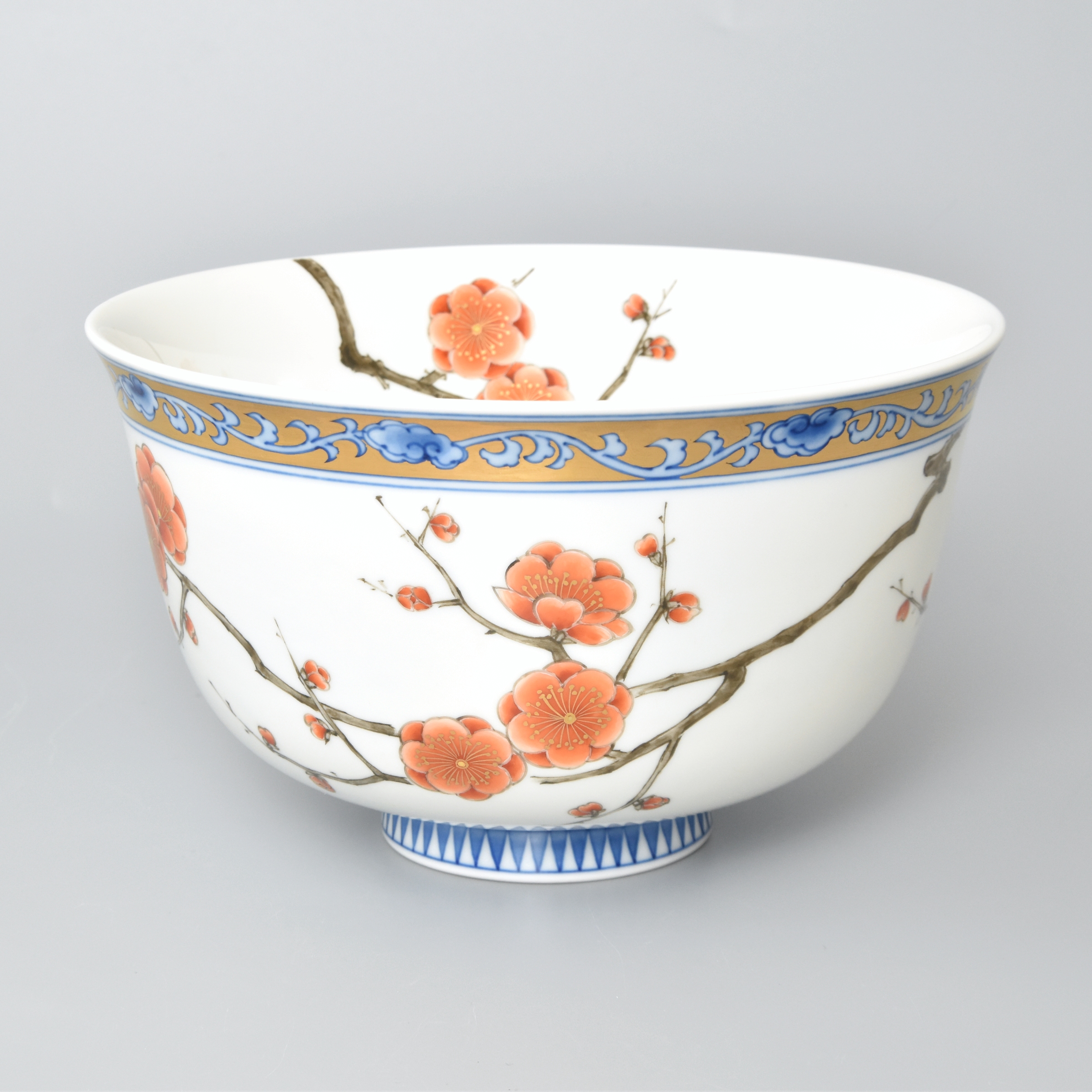 （色絵紅梅）深鉢　*オンラインショップ特別限定販売*