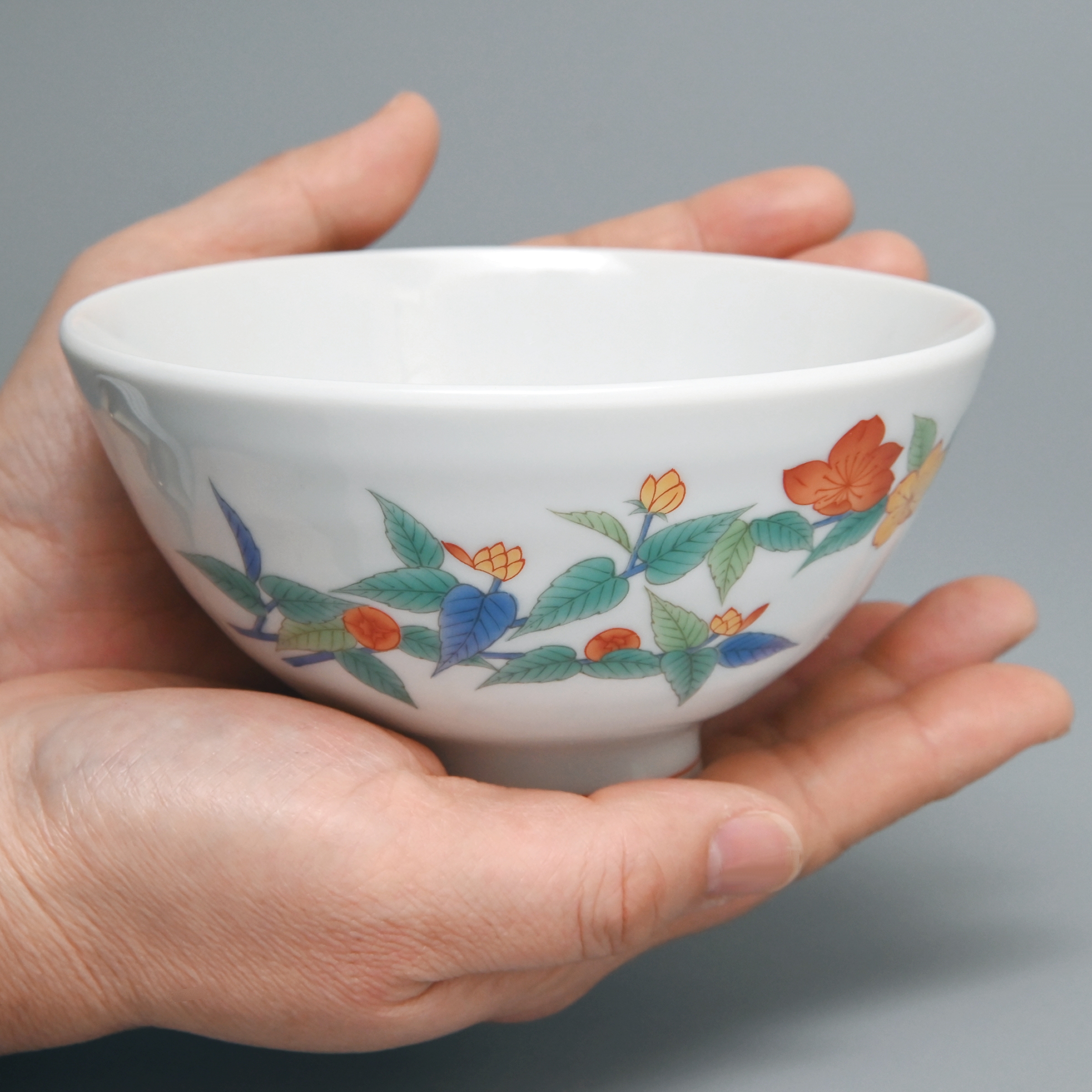 【山吹】ご飯茶碗（大）*WEB有田陶器市特別割引商品*5