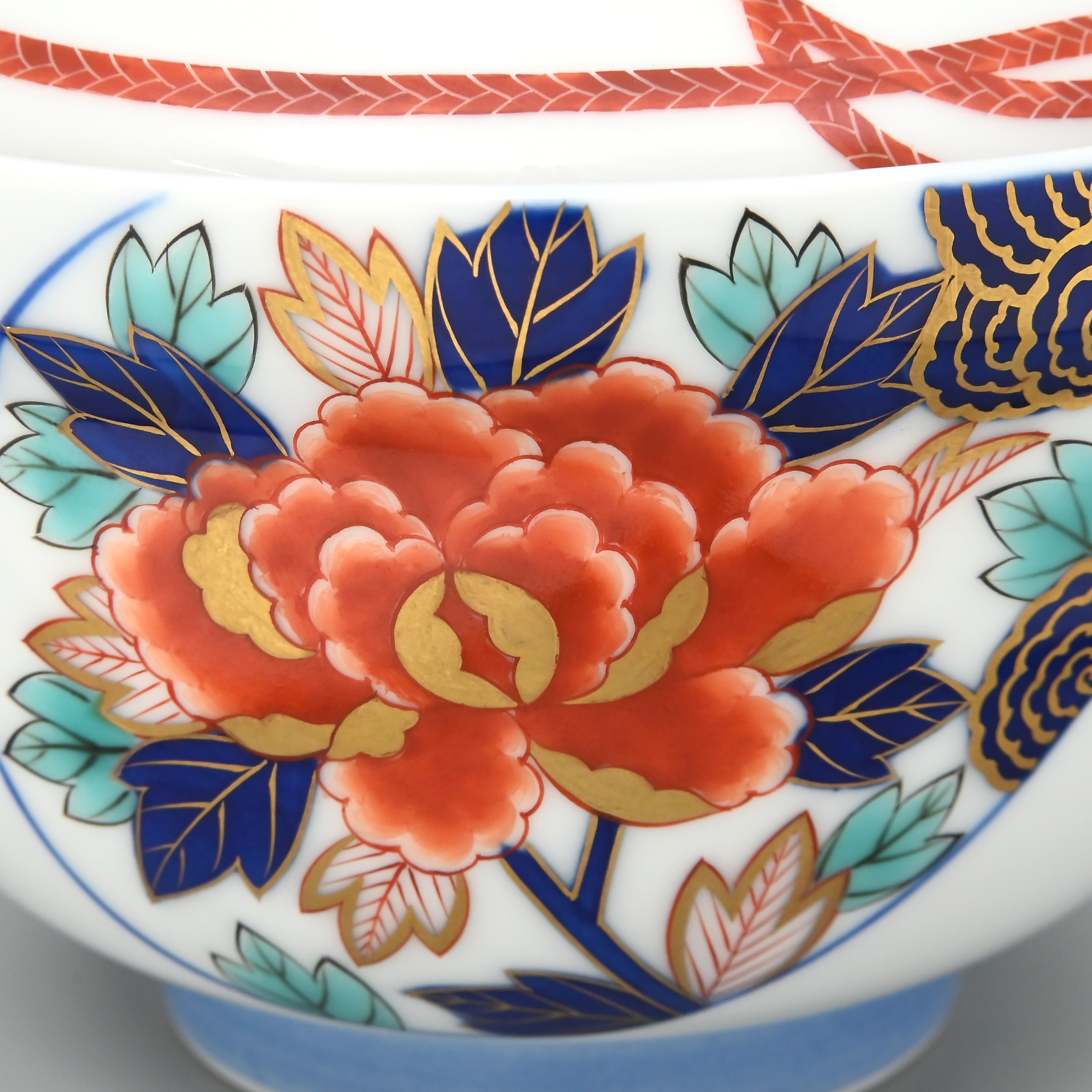 （染錦牡丹）蓋物（径12cm）　*オンラインショップ特別限定商品*2