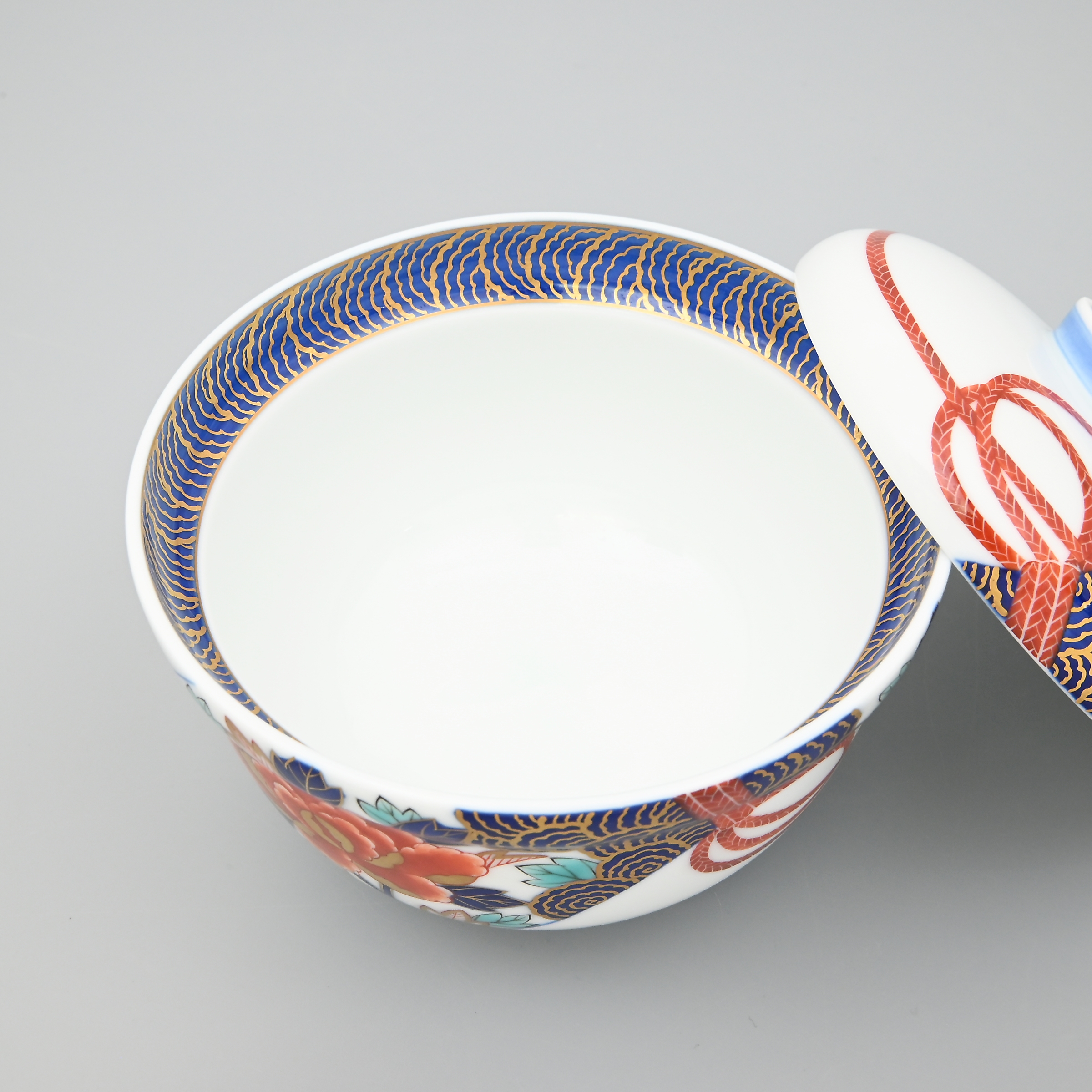 （染錦牡丹）蓋物（径12cm）　*オンラインショップ特別限定商品*4