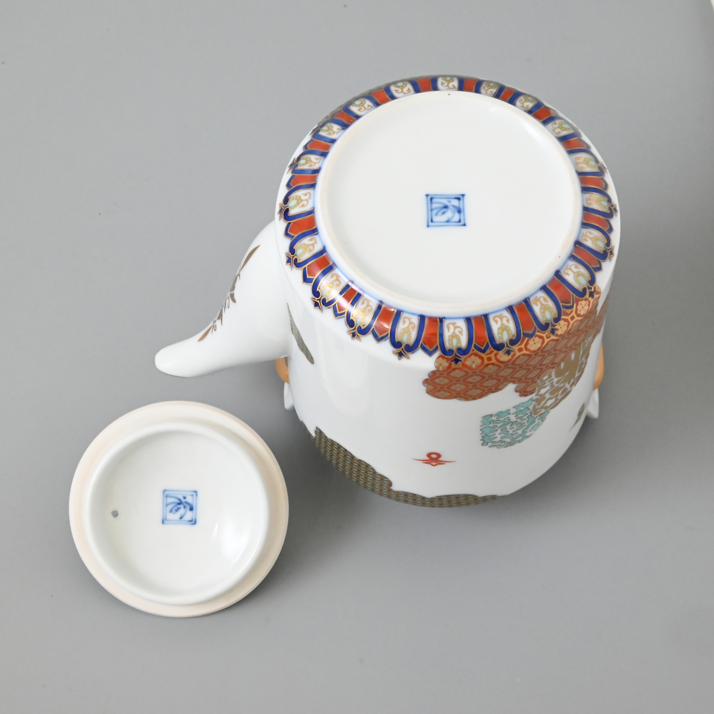【染錦雲散らし】突立土瓶　*オンラインショップ特別限定商品*5